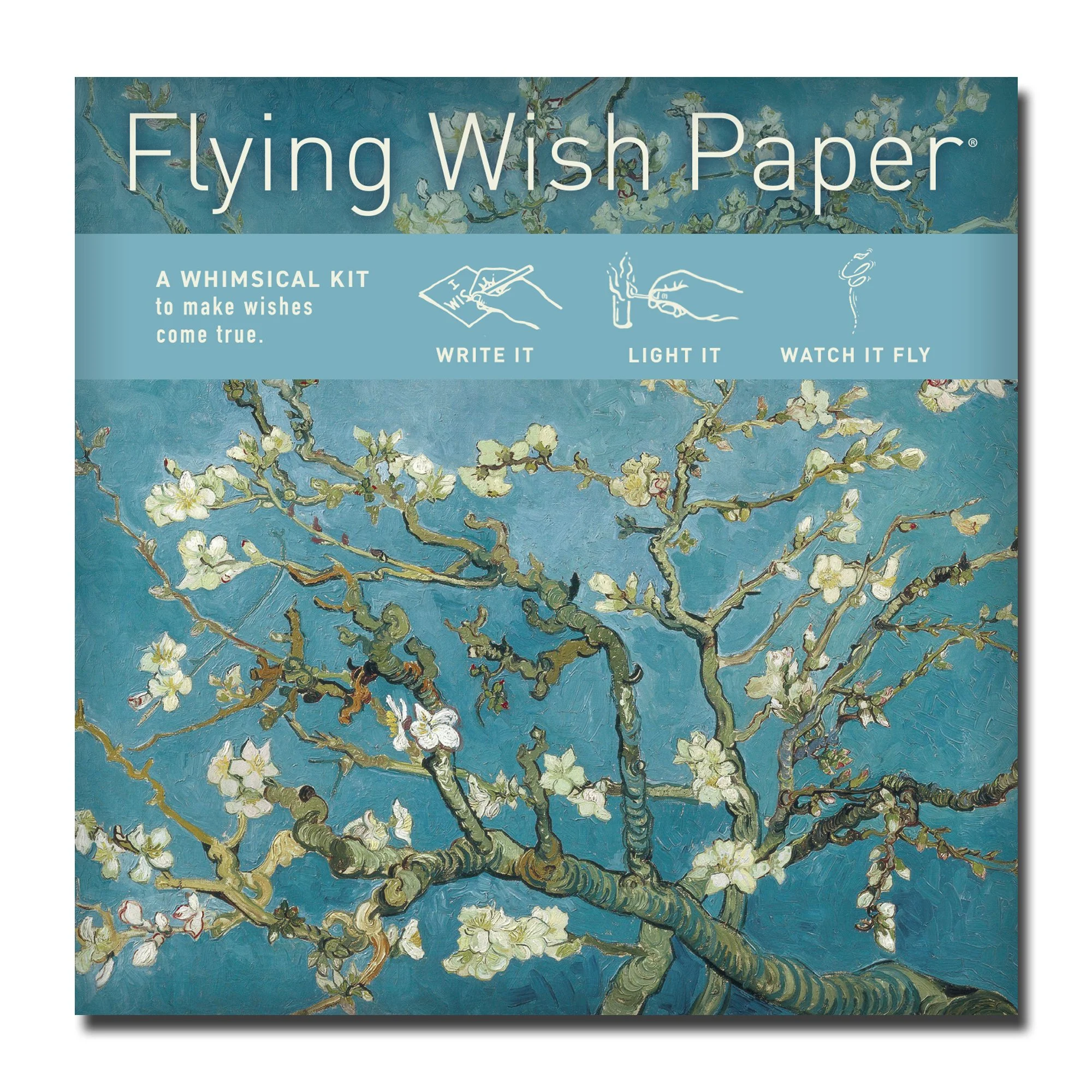 Flying Wish Paper® ALMOND BLOSSOMS | Delicate Beauty Wishes That Bloom Bold