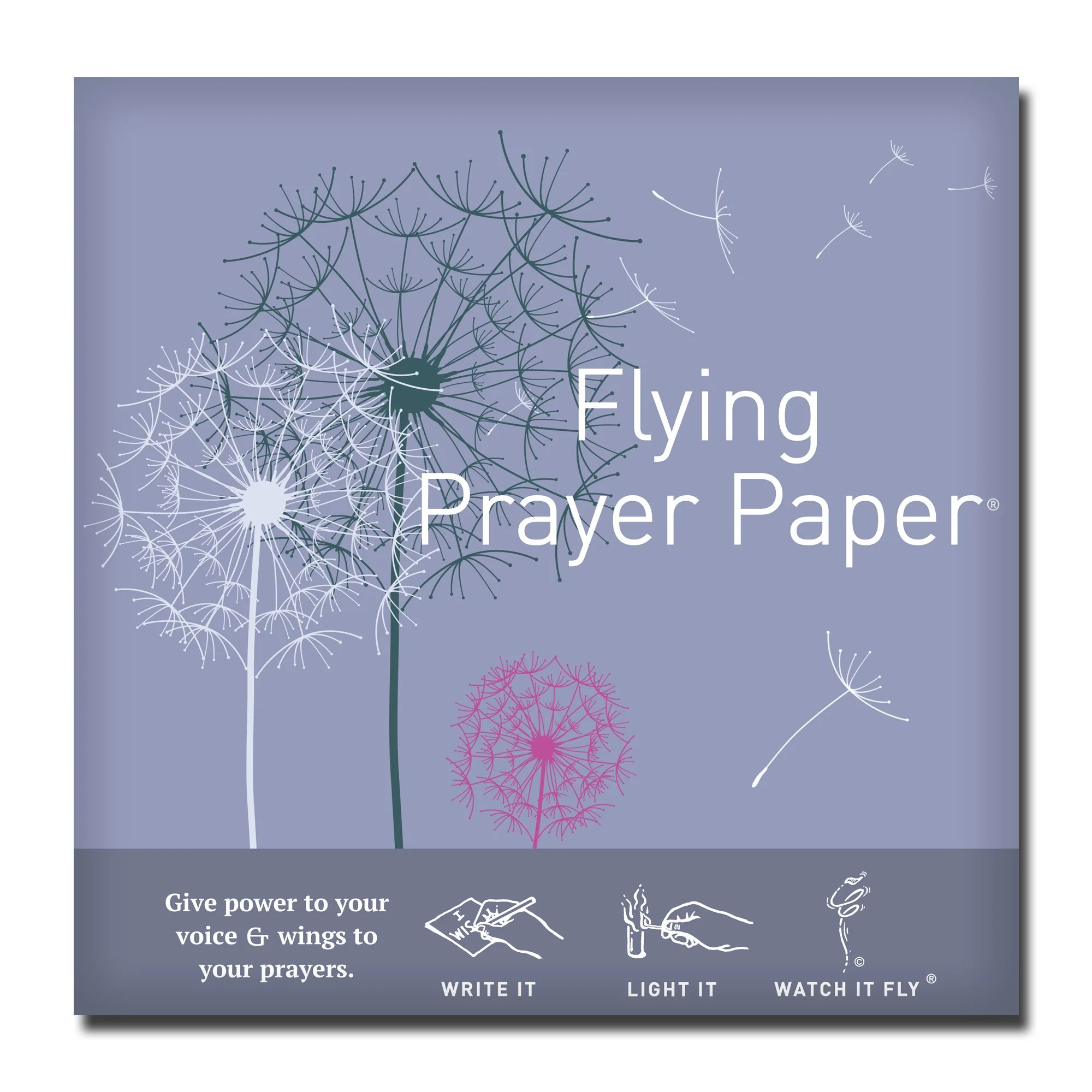 Flying Prayer Paper® DANDELION PRAYERS | Childhood Wishes Meet Sacred Intentions