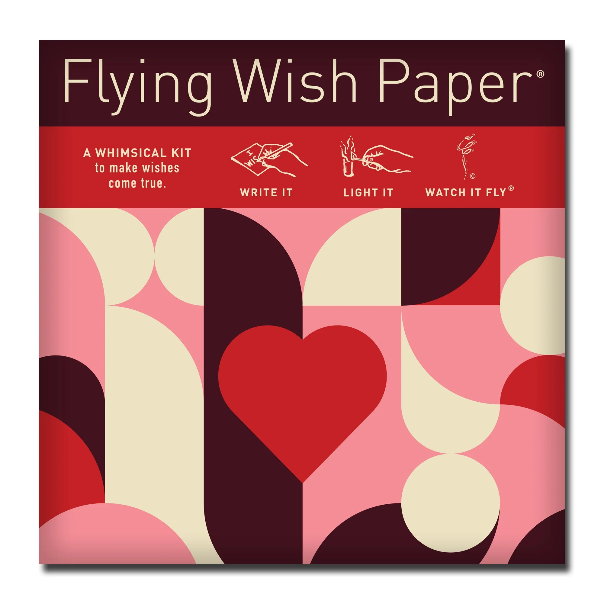 Flying Wish Paper® MODERN LOVE Standard Mini WISHING KIT™