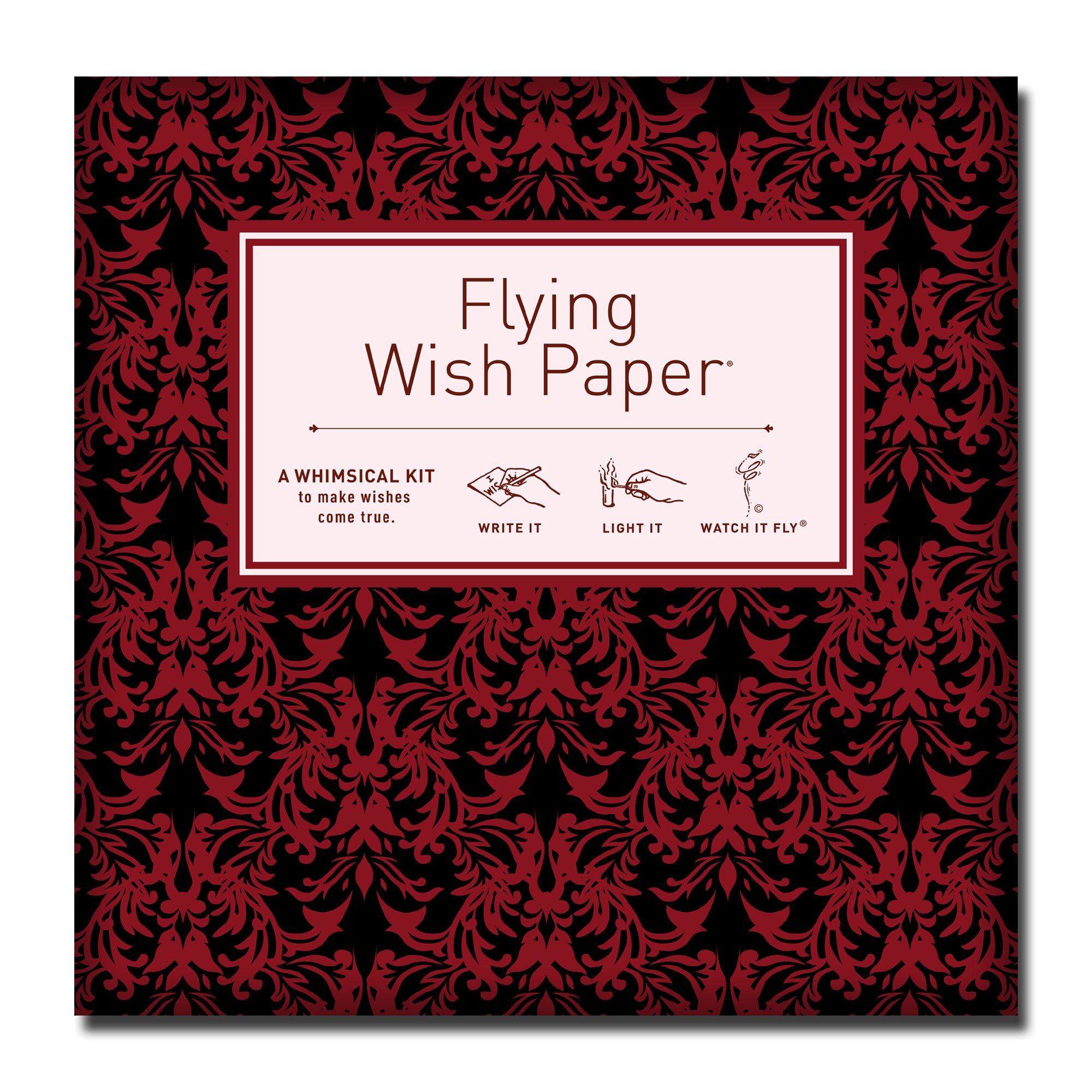 Flying Wish Paper® RED VELVET Large Kit | Luxurious Romance for 50 Guests