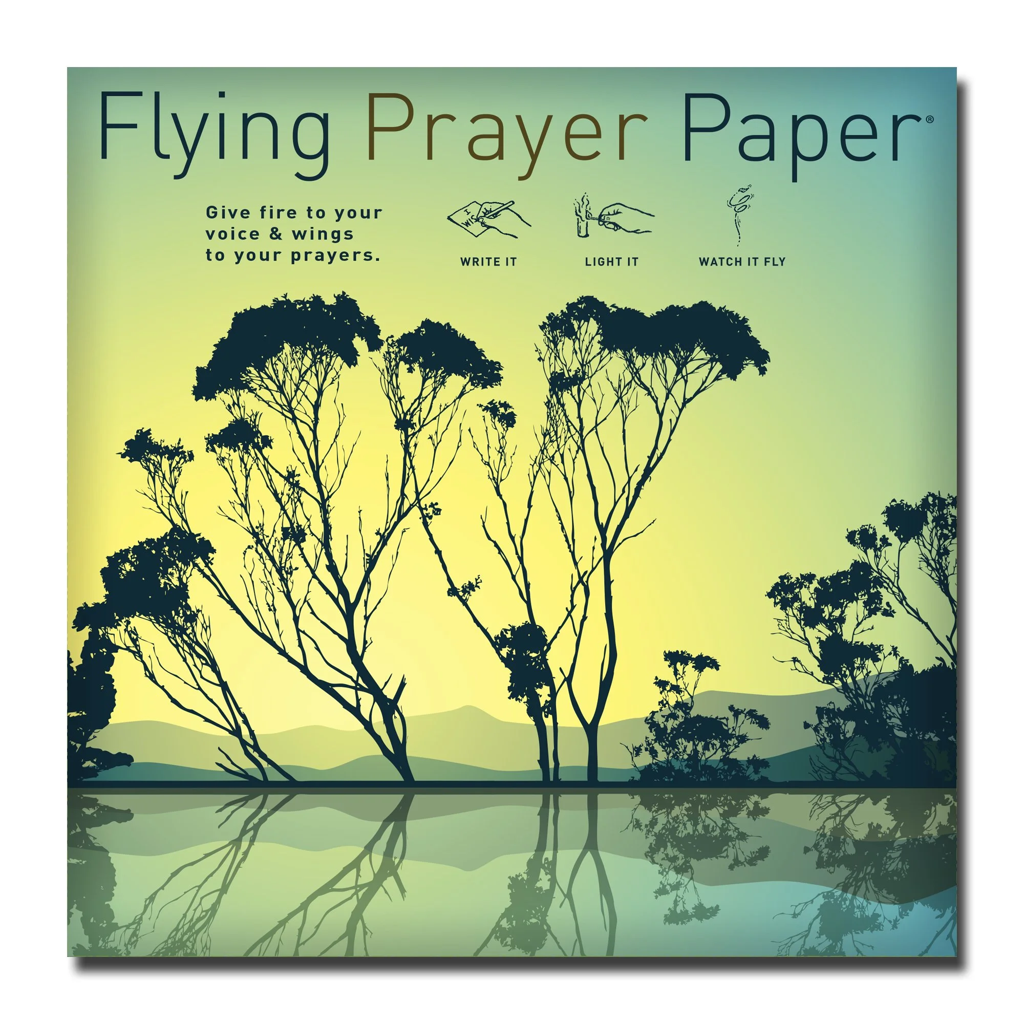 Flying Wish Paper® REFLECTION PRAYER Large Kit | Sacred Gathering for 50 Faithful