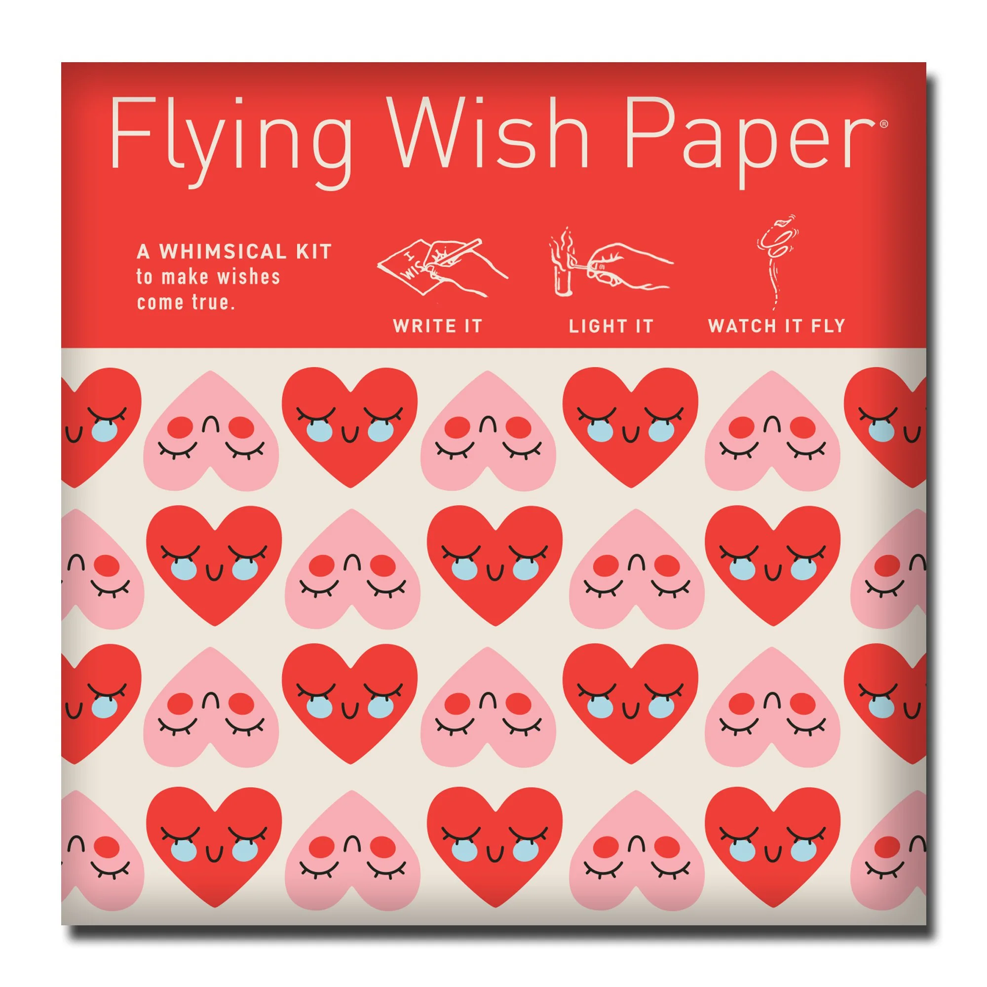 Flying Wish Paper® SWEETHEARTS | Candy Heart Love Messages That Actually Fly